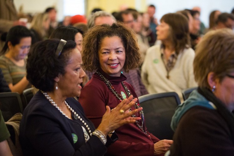 Audience at Commonwealth Club C100 U.S.-China Speaker Series 2