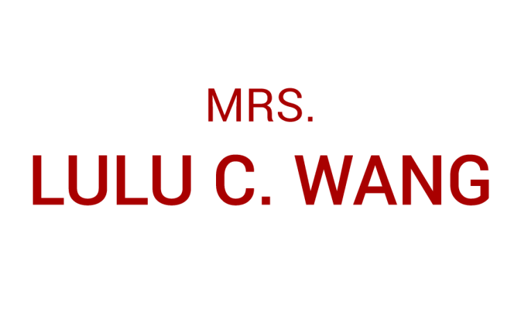 MRS. lulu C Wang