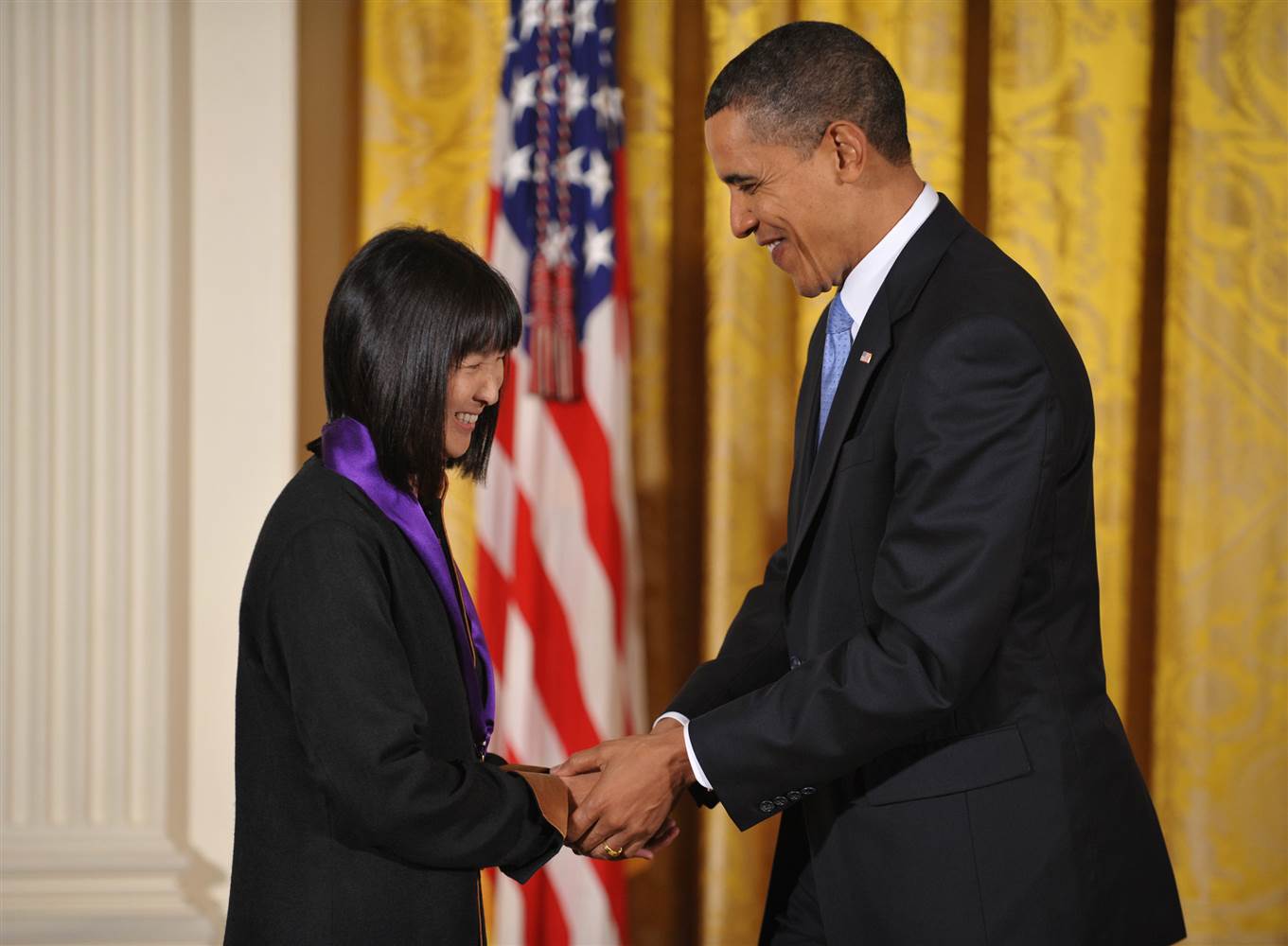 C100 Member Maya Lin Receives Medal of Freedom from President Barack Obama