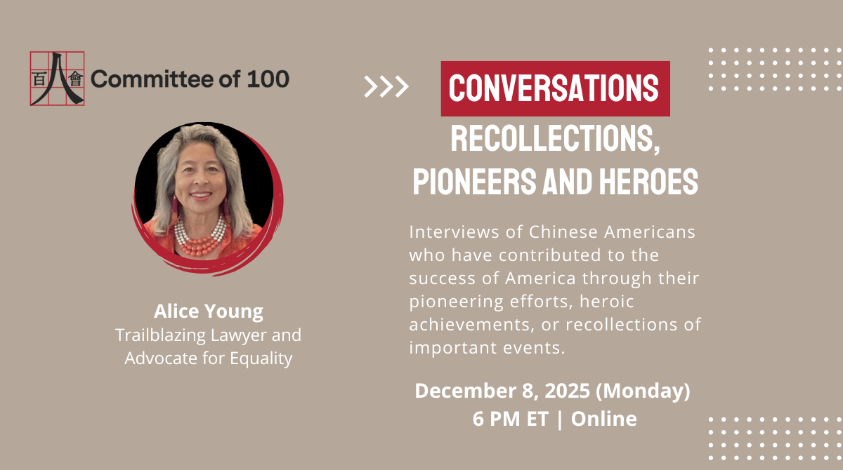 Conversations – “Recollections, Pioneers and Heroes” Featuring Alice Young