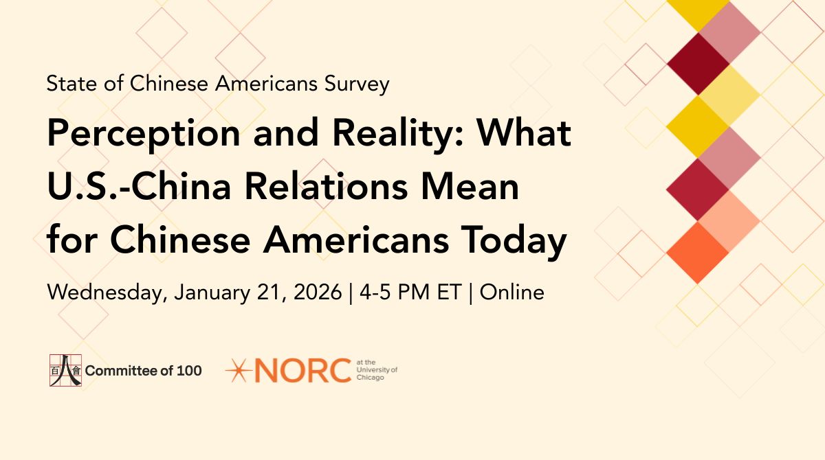 Perception and Reality: What U.S.-China Relations Mean for Chinese Americans Today